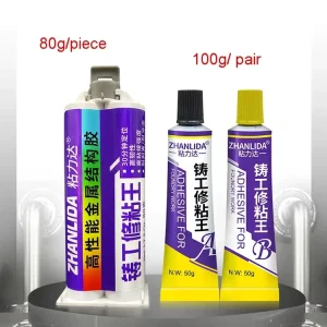50ml AB Metal Repair Adhesive for Aluminum and Steel
