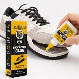 50ml Shoe Repair Glue Waterproof Flexible Adhesive for Shoe Sole Leather and Rubber
