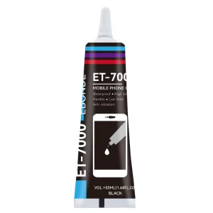 50ml T7000 Black Adhesive for Phone Glass, Battery, and Screen Repair