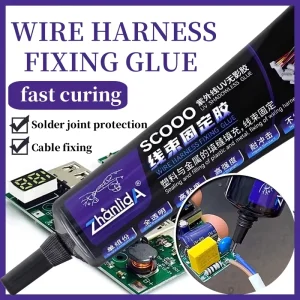 50ml UV Glue Wire Harness Fixing Adhesive for Fix Circuit Board Terminal Mainboard Wire Electronic Component