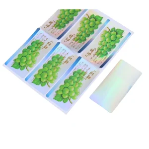 50um Matt Silver Self Adhesive Aluminium Vinyl PET Label Self Adhesion Film Label Rolls Removable Glue Machine Label Sticker