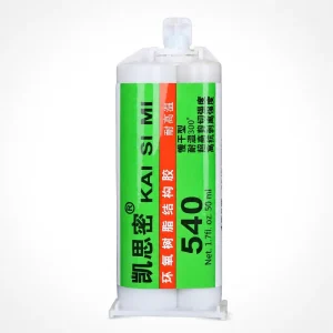 540 Slow Curing Epoxy AB Adhesive 50ml 300 Heat Resistant Heavy Duty Structural Welding Construction Transportation
