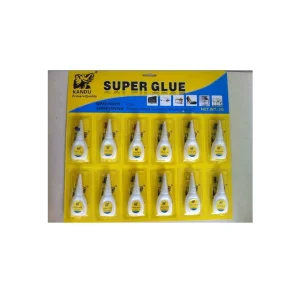 5 g Clear Cyanoacrylate Adhesive, 12-Pack