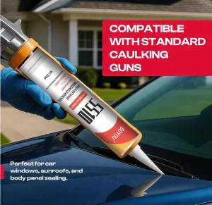600ml Sausage Black Flexible Automotive Windshield Polyurethane PU Sealant Adhesive