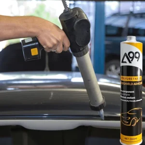 600ml Sausage-Shaped Black Fast-Curing Polyurethane Automotive Glass Sealant