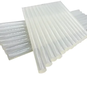 60W Glue Gun EVA Based Semitracsparent Hot Melt Sticks for Binding Wood Plastic Foam Ceramic Paper Glass Metal Leather Fabric