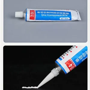 704 RTV Acrylic Glue White Black One Part Room Temperature Curing Adhesive for Electronic Components and Woodworking