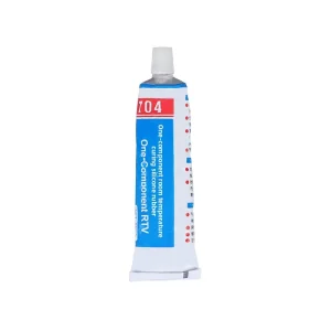 704 White Black RTV Silicone Rubber Single-Component Room-Temperature-Curing Adhesive Sealant for Automotive Electronic Electrical Applications