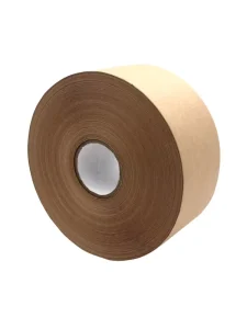 72137 Reinforced Water Activated Acrylic Adhesive Kraft Paper Tape with Fiberglass for Carton Sealing and Shipping