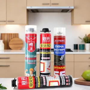 750ml 900g Polyurethane Spray Foam Door and Window Gap Filling Waterproof Plugging Foam