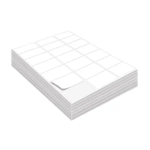 8.5 x 11 in Die-Cut Sticker Sheets 210 x 297 mm A4 Self-Adhesive Paper for Laser and Inkjet Printing Shipping Barcode Labels