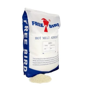858L Natural White Granular High Temperature Hot Melt Adhesive for Edgebanding, Furniture, and Bookbinding