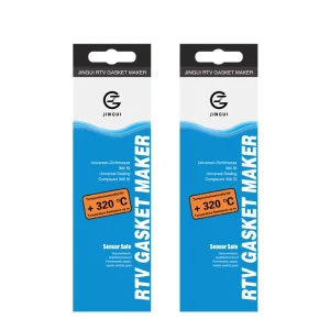 85g Clear High-Temperature RTV Silicone Gasket Maker Strong Adhesion Fast Curing with Excellent Displacement Capability for Packing