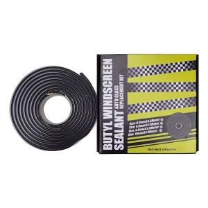 9.5mm x 4.5m Black Butyl Rubber Headlight Retrofit Sealant