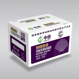 9958 Silicone Glue Sealant Weather Resistant for Car Windows Doors Transportation Floors and Glass