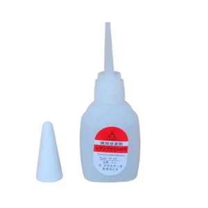 Aodegu A1 20g Cyanoacrylate Adhesive for Metal, Plastic and Polyvinyl Chloride, Low-Whitening, Fast-Drying