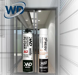A2 High-Hardness Foam Sealant for Door and Window Insulation, Fireproof, Expanding