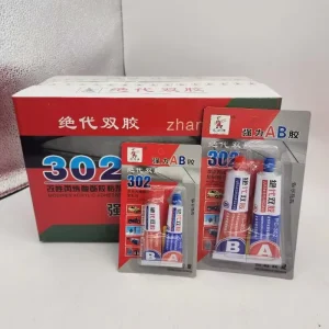 AB Epoxy Glue for Steel and Metal Construction Fast-Curing Industrial Adhesive