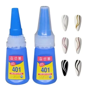 AODEGU Super Adhesive 401 Acrylic Nail Adhesive 10 Second Fast Drying 20g Shoe Glue for Footwear Woodworking Manufacturer Direct