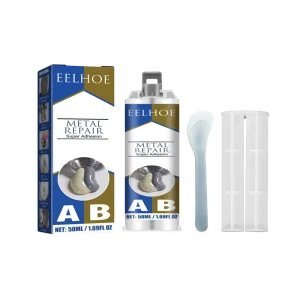 A+b Metal Repairing Adhesive Super Glue Iron Steel Auto Radiator Water Tank Special Leakage Plug Welding Castings Repair Glue