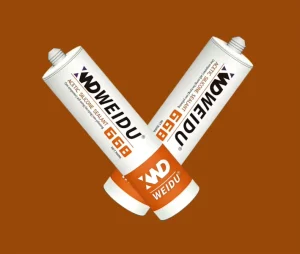 Acidic Silicone Glass Sealant Color Adhesive for Construction Packing and Woodworking 310ml Plastic Cartridge
