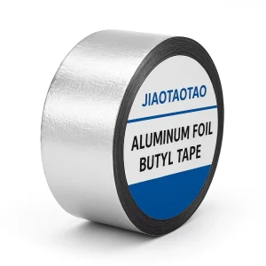 Acrylic Adhesive Waterproof Aluminum Foil Single-Sided Roofing Tape UV-Resistant Roof Repair Sealant