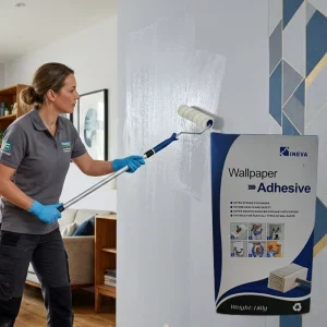 Acrylic Based Environmentally Friendly Wallpaper Paste with High Adhesion and No Curling Edges for Wall Decoration