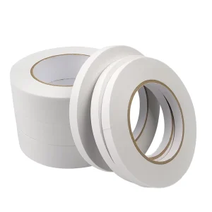 Acrylic Hot Melt Double Sided Tissue Paper Adhesive Tape for Office Use and Carton Sealing