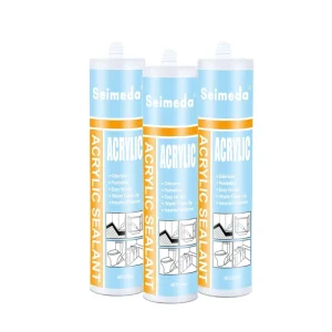 Acrylic Sealant Adhesive for Window Caulking, Low Odor, Paintable