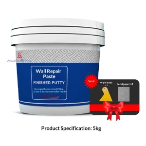 Acrylic Wall Repair Paste, Eco-Friendly, Waterproof, Mildew-Proof, for Gap Repair