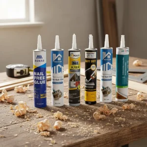 Adhesive-Free SBS Rubber High-Tack Bonding Glue for PVC and Wood Wall Panels, Interior and Exterior Construction
