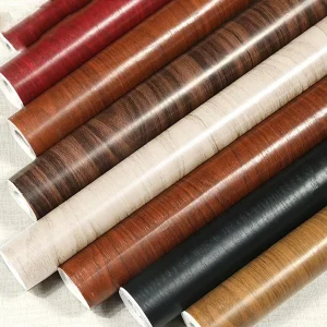 Adhesive Peel and Stick Textured Black Wallpaper Home Decoration