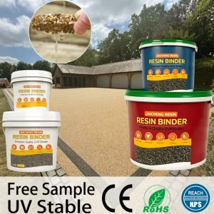 Aliphatic Polyurethane Resin Stone Binder with UV Stability for Residential Driveways and Patios