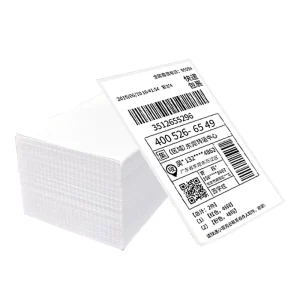 Antac Waterproof Self Adhesive Foldable Thermal Label 4*6 for Shipping Labels and Warehouse Tracking From China Factory