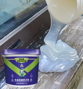 Anti-Leaking Transparent Waterproof Polyurethane Polymer Epoxy Adhesive Coating for Toilets and Exterior Walls