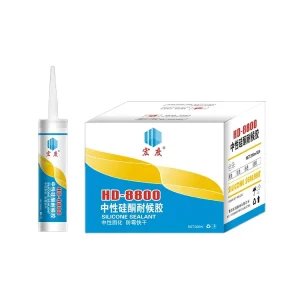 Architectural Neutral Polyurethane Silicone Sealant One-Component White Transparent Glue Waterproof for Paper Packing