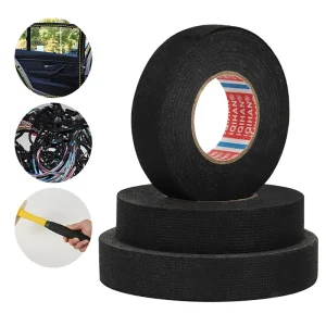Auto Car Heat Resistant Wiring Harness Insulation Automotive Cloth Tape