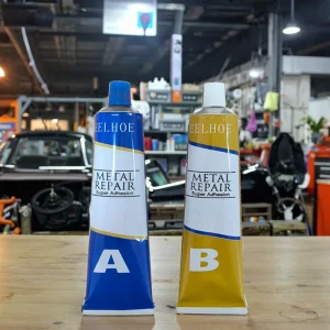 Automotive AB Adhesive, Clear 1:1 Epoxy Resin Modified Acrylic