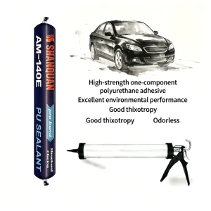 Automotive Exterior Glazing PU Adhesive Cold and Heat Resistant Urethane Sealant
