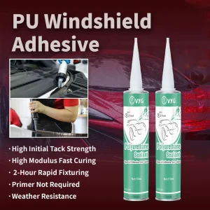 Automotive Polyurethane PU Windshield and Car Glass Repair Sealant Adhesive