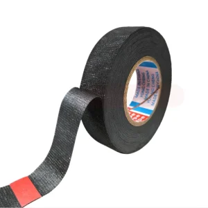 Automotive Wire Harness Tape for Trunks and Engine Rooms, Pressure-Sensitive Adhesive, Die-Cut Heat-Resistant Fleece Cloth