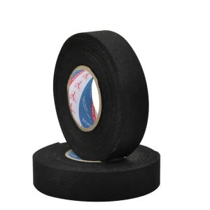 Automotive Wiring Cable Insulation Tape with Acrylic Adhesive, Heat Resistance, and Black Paper Backing