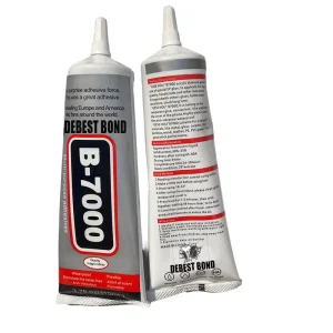 B 7000 Clear Acrylic Adhesive Factory Supported Custom Logo Mobile Phone Screen Jewelry Toy Glue Woodworking Construction