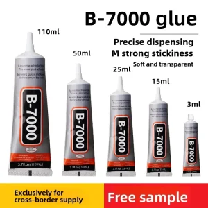 B7000 Polyurethane Mobile Phone Screen Repair Adhesive Plastic Glue Jewelry Handmade DIY Shell High Viscous Transparent