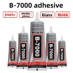 B7000 Transparent Strong Adhesive Universal Mobile Phone Screen Repair Rubber based Phone Case Rhinestone DIY Accessories Tool