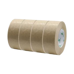 BOMEI PACK Heavy Duty Water Activated Gummed Tape Eco Friendly High Quality Kraft Paper for Carton Sealing Adhesive Sticker Use