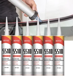 BOYOU Auto Glass Shop Use Auto Glass Sealant Sealing Flexible Low Odor Windshield Adhesive Primerless Polyurethane Sealant