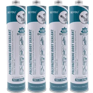 BOYOU High Bonding Performance 310ml Urethane Adhesive for Metal Sheet Car Body With Strong Adhesion