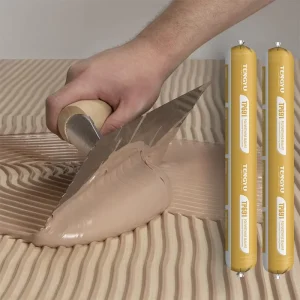 Beige Polyurethane Wood Floor Adhesive for Wood Floor Installation