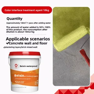 Beixin Waterproof Interface Agent Wall Floor Stabilizer Concrete Enhancer Sand Stabilizer Roughening Agent Interior Wall